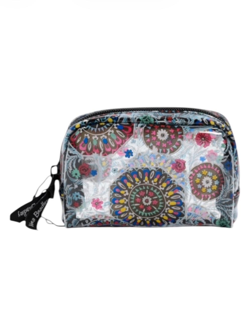 Vera Bradley Stained Glass Medallion Clear Mini Pouch